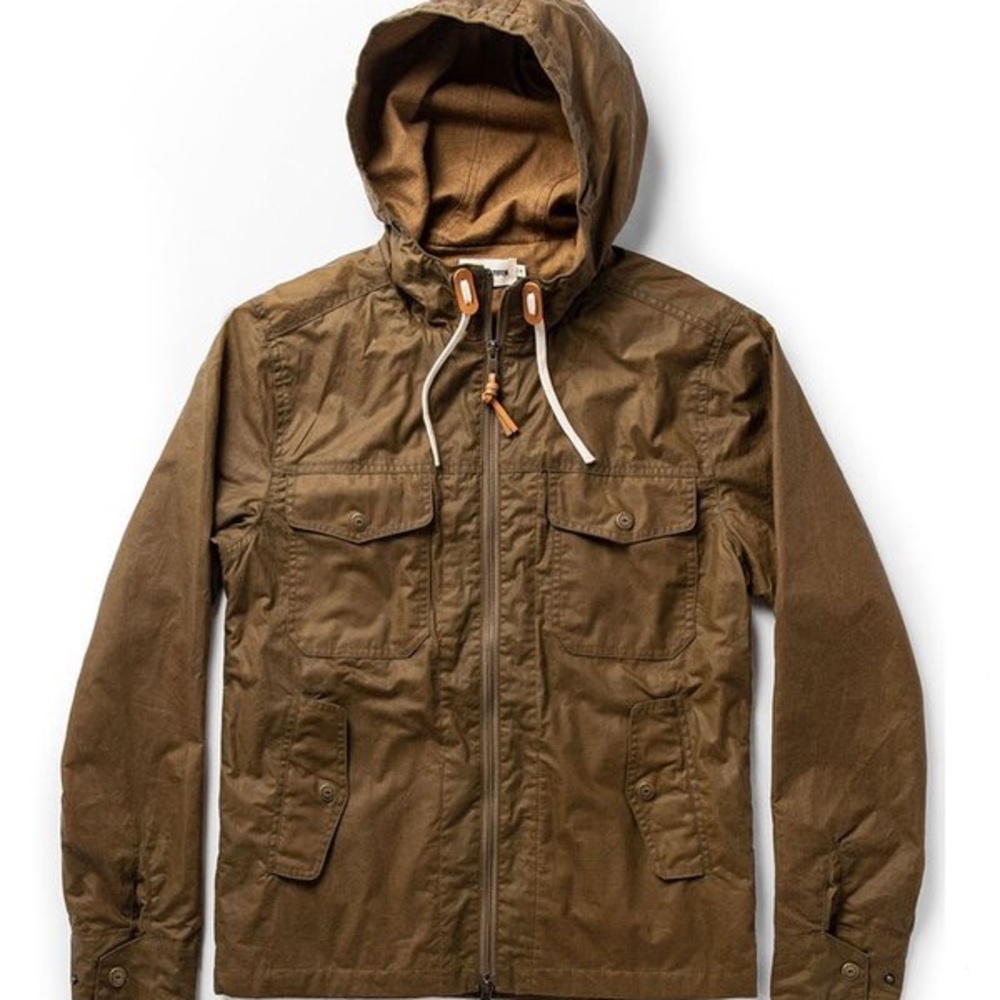 Taylor Stitch Welterweight Winslow Jacket in Field Tan dry wax